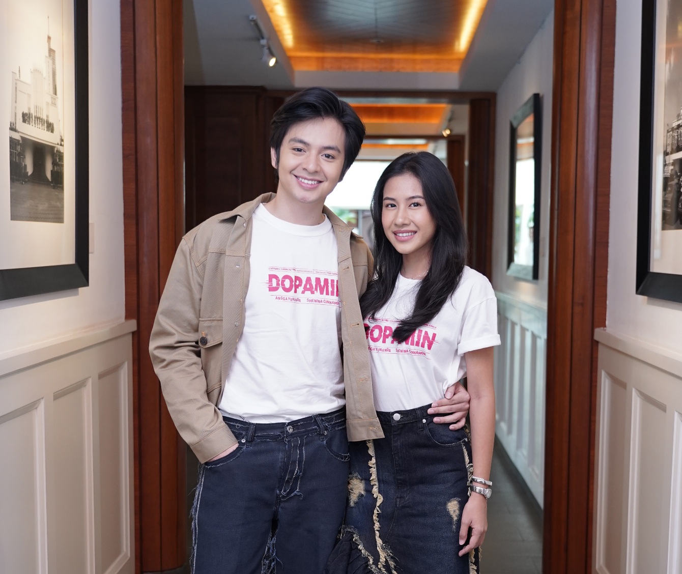 Angga Yunanda dan Shenina Cinnamon