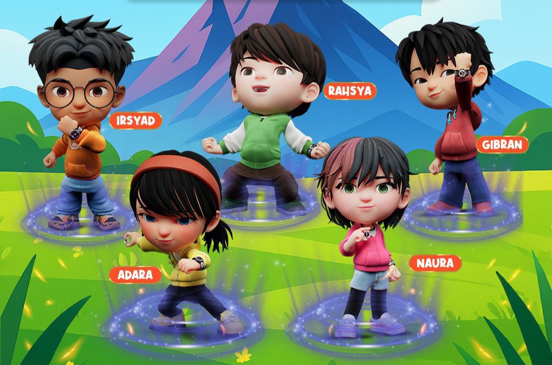 Magic 5 Animation