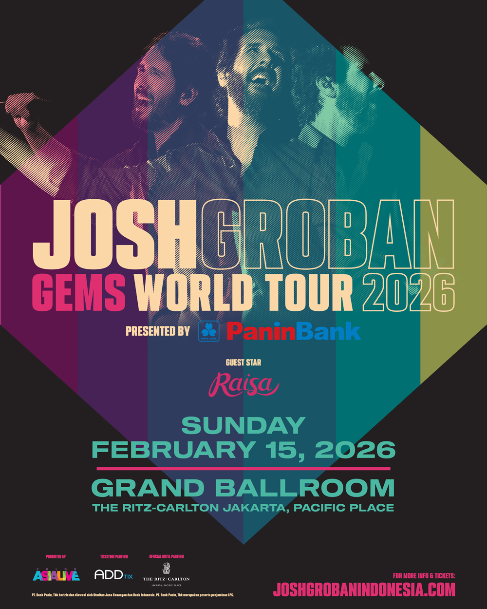 Josh Groban World Tour 2026