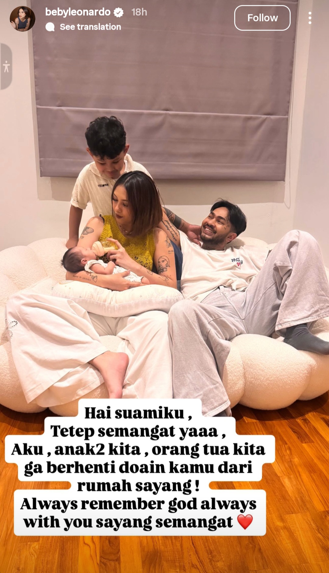 Postingan istri Onad