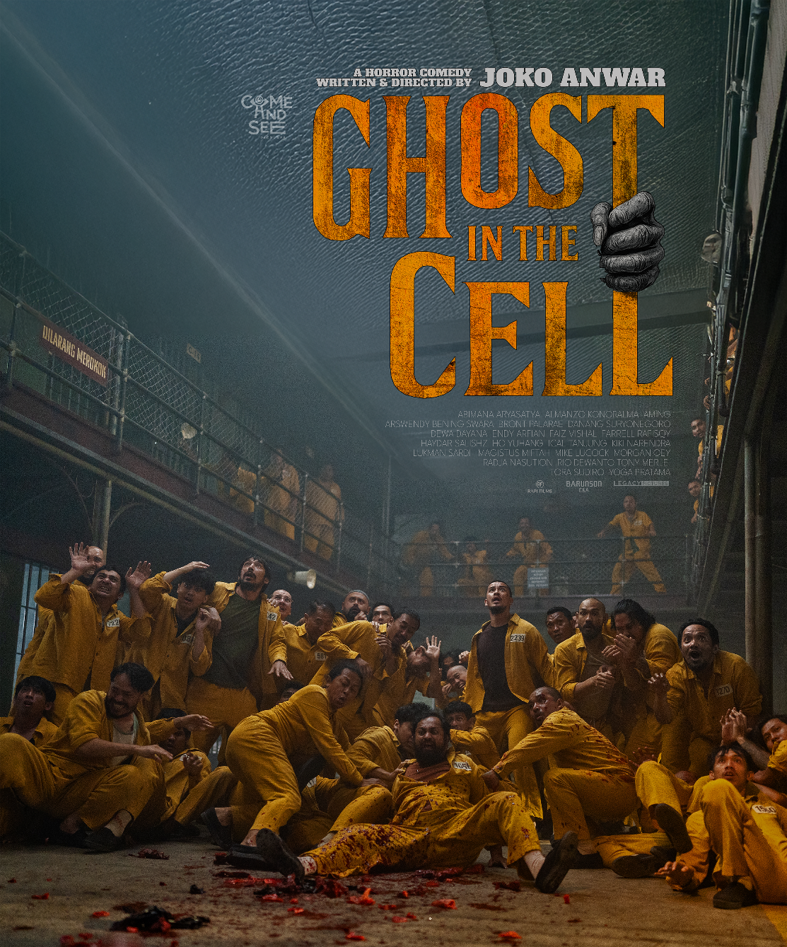 Teaser poster Ghost im The Cell