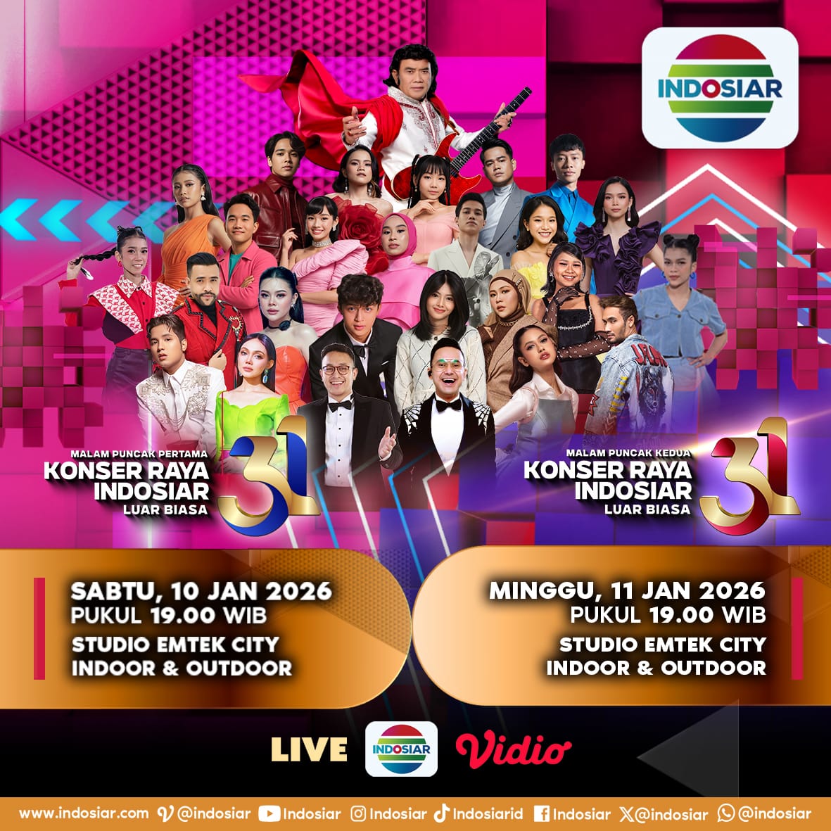 HUT ke-31 Indosiar