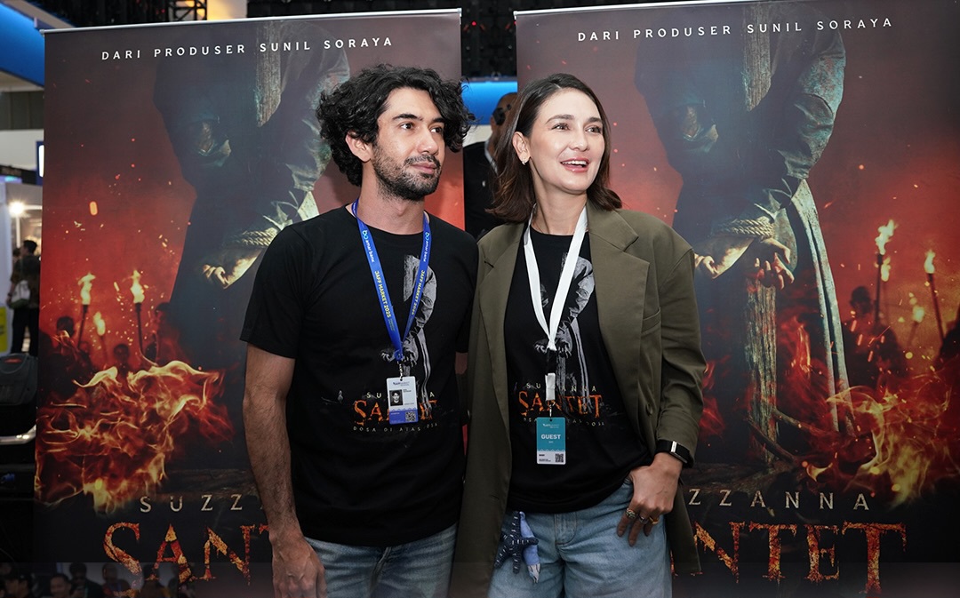 Luna Maya dan Reza Rahadian di Film Suzzanna: Santet Dosa Di Atas Dosa