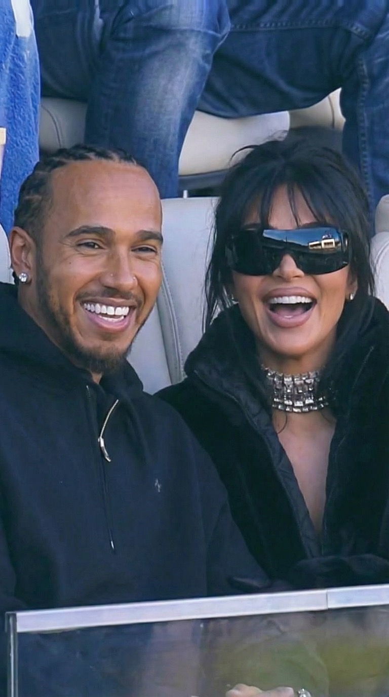 Kim Kardashian dan Lewis Hamilton