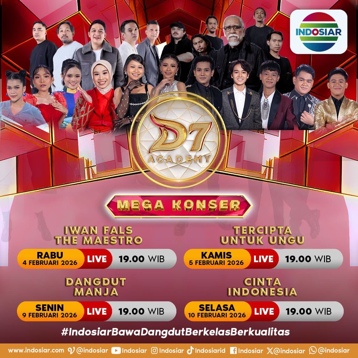 D’Academy 7 Mega Konser