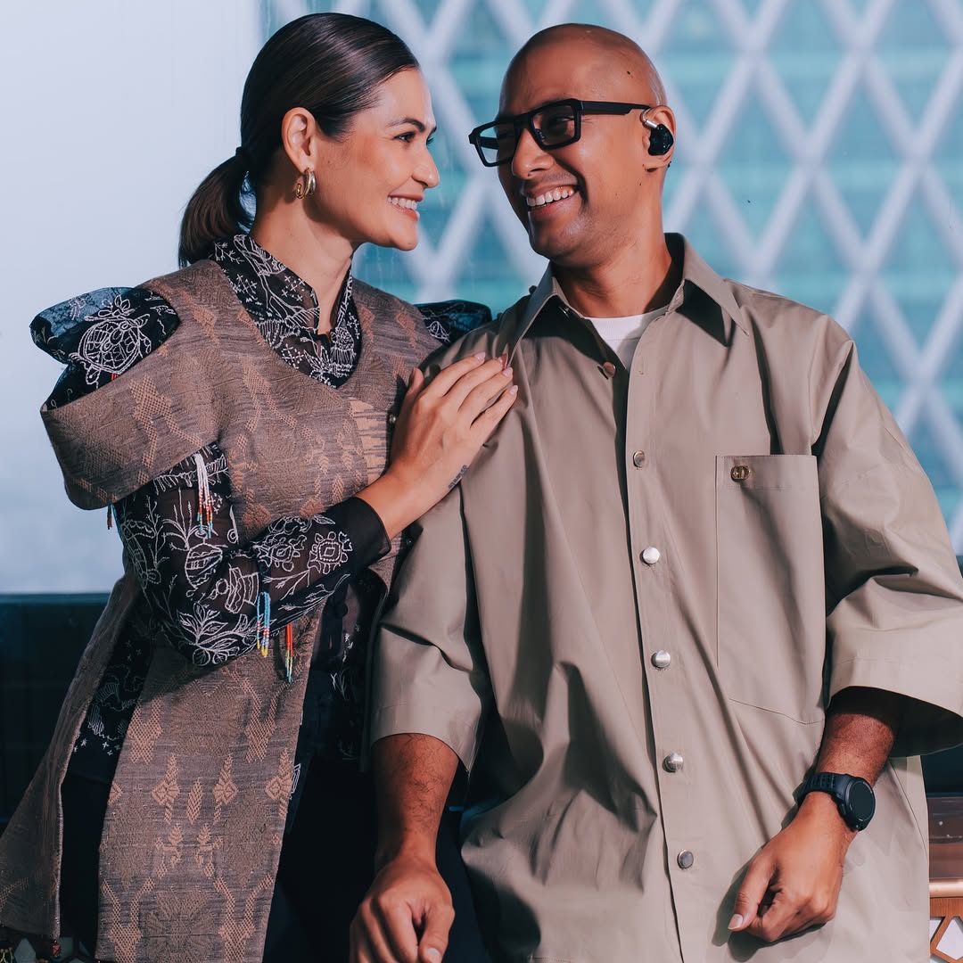 Marcell Siahaan dan istri