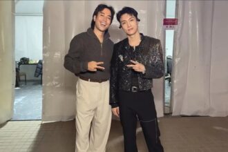 Lay EXO dan Vidi Aldiano