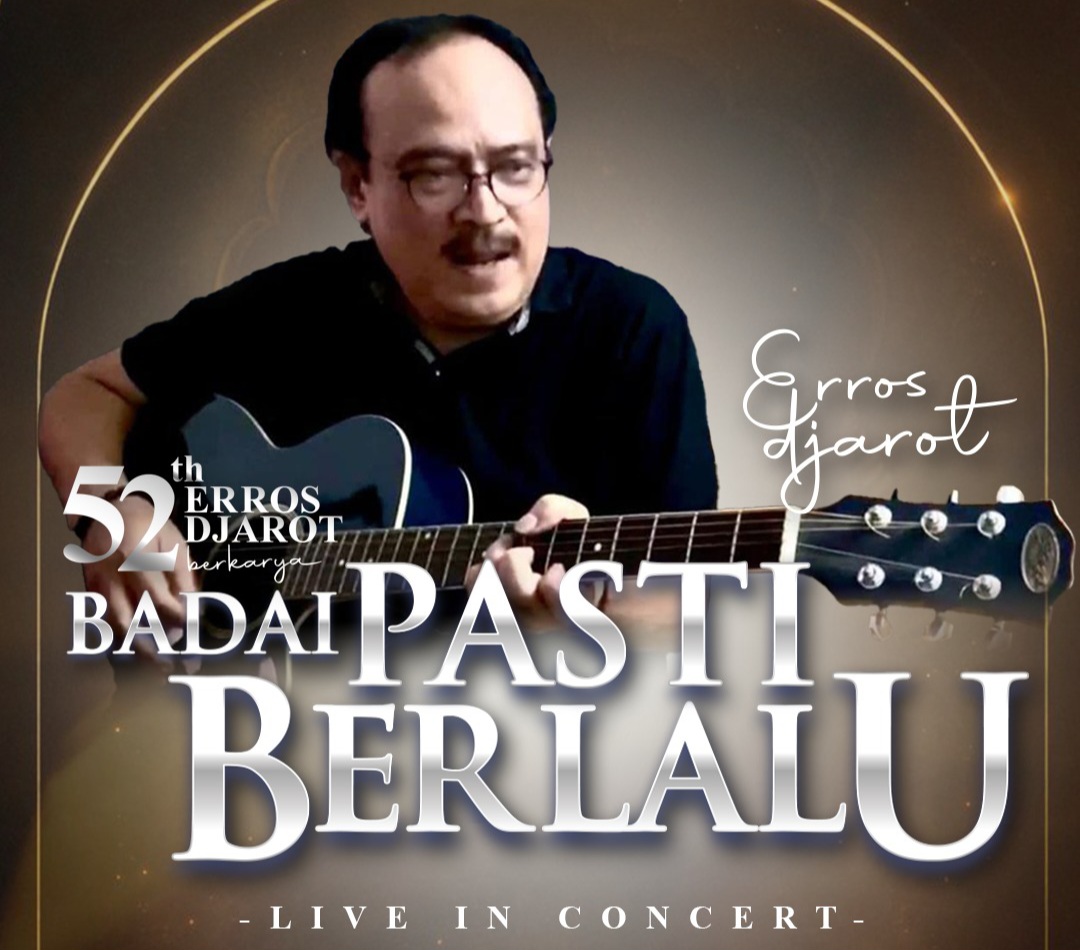 Ajak Musisi Lintas Generasi, Erros Djarot Rayakan 52 Tahun Berkarya Lewat Konser Megah