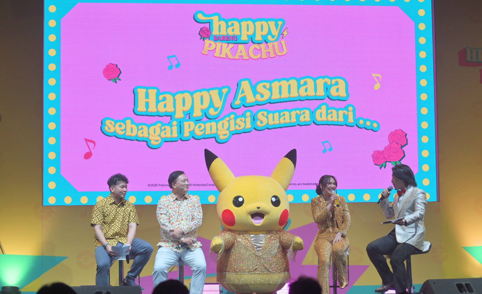 Happy Asmara x Pokemon